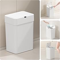 Amazon｜LYNLOO 自動開閉 ゴミ箱 フタ付きゴミ箱 15L スリム
